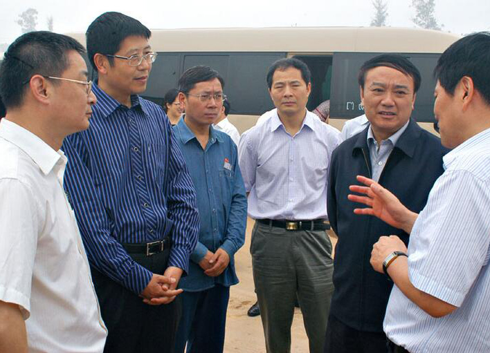 四川省副省長劉捷一行到瀘天化調研