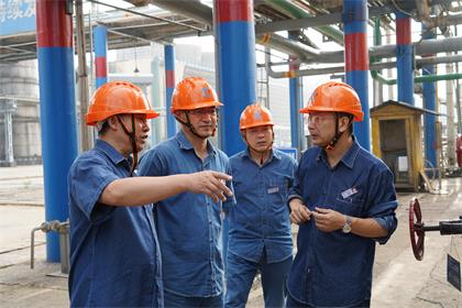 瀘天化股份公司黨委書記廖廷君率隊深入生產(chǎn)一線開展安全工作督查