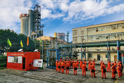 弘旭公司全面推進(jìn)瀘天化股份公司年度裝置大修工作