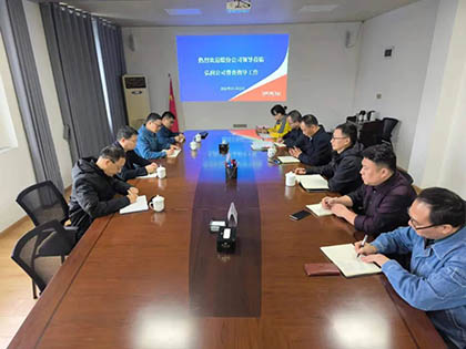 瀘天化股份公司紀(jì)委書(shū)記陳偉帶隊(duì)到弘潤(rùn)公司開(kāi)展專項(xiàng)督導(dǎo)檢查